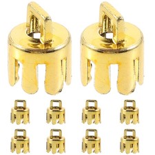 12 Pcs Christmas Pendant Replacement Caps Ornament Hangers
