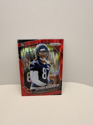 2025 Panini Prizm Luther Burden III #331 Red Flash RC Bears
