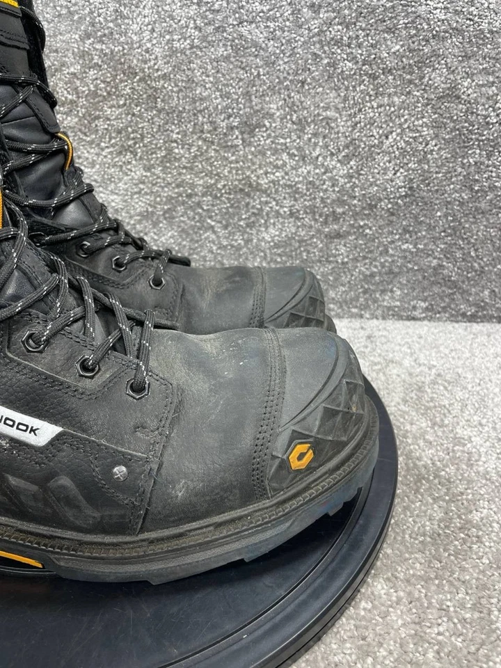 Botas Chinook Para Hombre Talla 14 Puntera Compuesta Escorpión Trabajo Cuero Negro Impermeables Foto 2 de 4