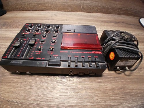 Fostex X-15 Series II Multitrack Cassette Recorder & Power Supply Tested READ! 