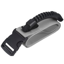 Carrying Strap with Handle Adjustable Nylon Belt for Moving Boxes Gray
