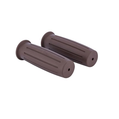 Poignée Couleur Chocolate Brown Mod.vintage Ø 7-8  - 22 MM cafe racer Custom