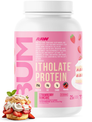 RAW Whey Isolate Protein Powder, Strawberry BumCake (CBUM Itholate Protein)