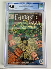 Fantastic Four #85 David Parsow Stan Lee Tailor Collection 1969 CGC 9.0 Rare HTF