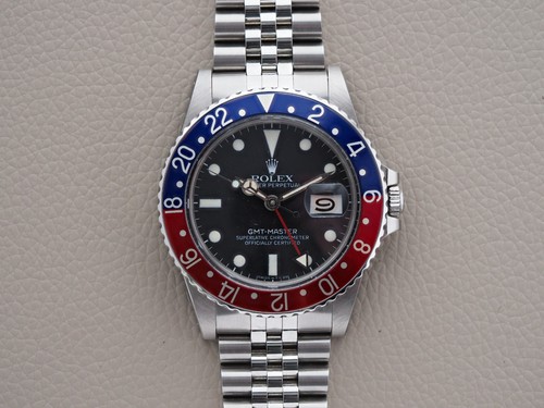 Rolex GMT-Master Matte Dial 16750 Pepsi 62510H Jubilee Bracelet 1980