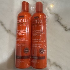 2x- Cantu Shea Butter Moisturizing Curl Activator Cream for Natural Hair, 12 oz