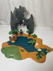 Playmobil Custom Set Pirate Island with Accessories And Animals VINTAGE