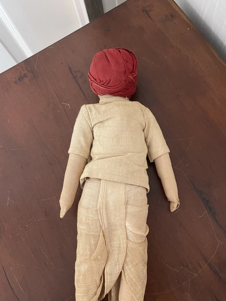 Muñeca Stockinette Man vintage Foto 3 de 4