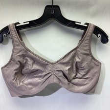 Olga Bra 38DD Taupe Underwire Soft Cup Knit Design Style GK1871A