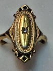 Vintage Avon Gold Tone Statement Ring Costume Jewelry