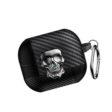 Textured Skull Design Earbuds Protective Case Shock proof For Buds 3 TPU Cover