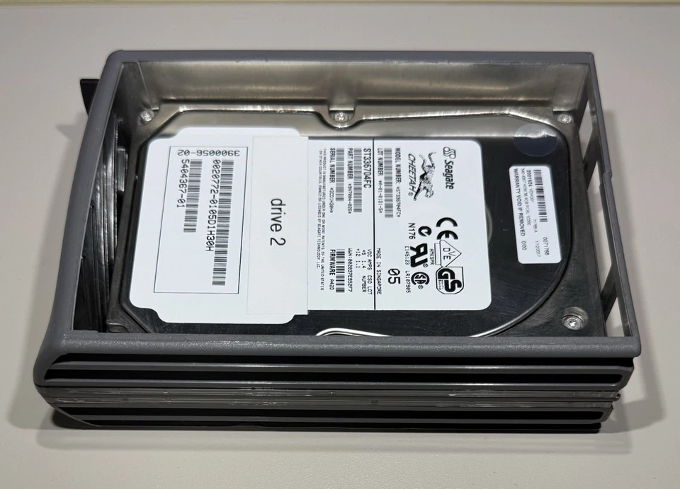 Sun 540-4367 36.4GB 3.5" 10K RPM FC-AL Disk Assembly With Tray (ST336704FC) - Image 4 of 4