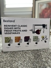 Bestand Spiralizer Attachment Compatible with KitchenAid Stand Mixer, 7 Blades