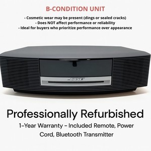 Bose Wave Music System AM/FM Radio and CD Player AWRCC1 *FULLY REFURBISHED*