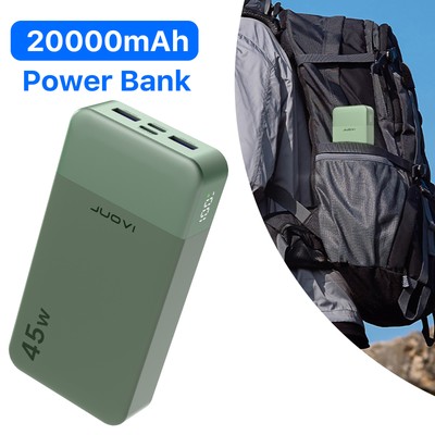 Power Bank Portable High Capacity Fast Phone Charger 45W 20000Mah for Phone Ipad