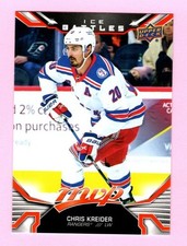 2022-23 Upper Deck MVP Ice Battles #116 Chris Kreider - New York Rangers