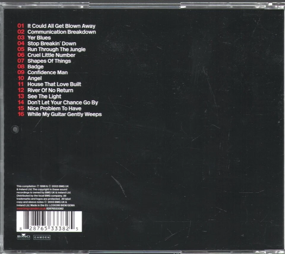 Jeff Healey Band Very Best Of CD Europa Camden 1998 82876533382 - Bild 2 von 2