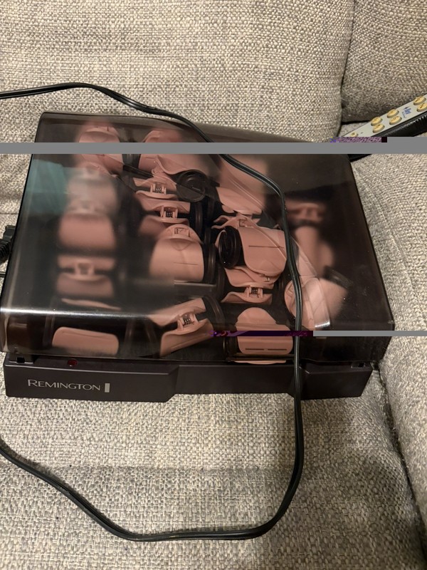 Remington T Studio Hot Rollers 20 Hair Curlers Flocked Silk Ceramic 20 Clips