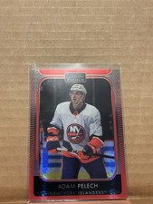 2021-22 O-Pee-Chee Hockey Adam Pelech Red Prism /199 Islanders