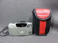 VINTAGE CANON PRIMA ZOOM SHOT 35MM FILM CAMERA FORMEL ZOOM EDITION TESTED  CASE
