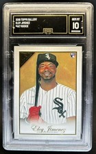 2019 Topps Gallery Eloy Jimenez RC Rookie #147 White Sox GMA 10