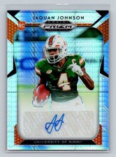 2019 Panini Prizm Draft Picks #168 Jaquan Johnson Draft Picks Hyper Auto/75
