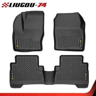 All Weather TPE Liners Floor Mats Fit For 2013-2019 Ford Escape 2013-2018 C-Max 