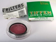 Vintage Used TIFFEN FL-D 52mm Fluorescent Light Filter (FLD) Made in USA NOS