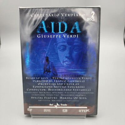 Aida   Giuseppe Verdi   2 Disc Opera DVD (2002)   Rai Trade / TDK   New
