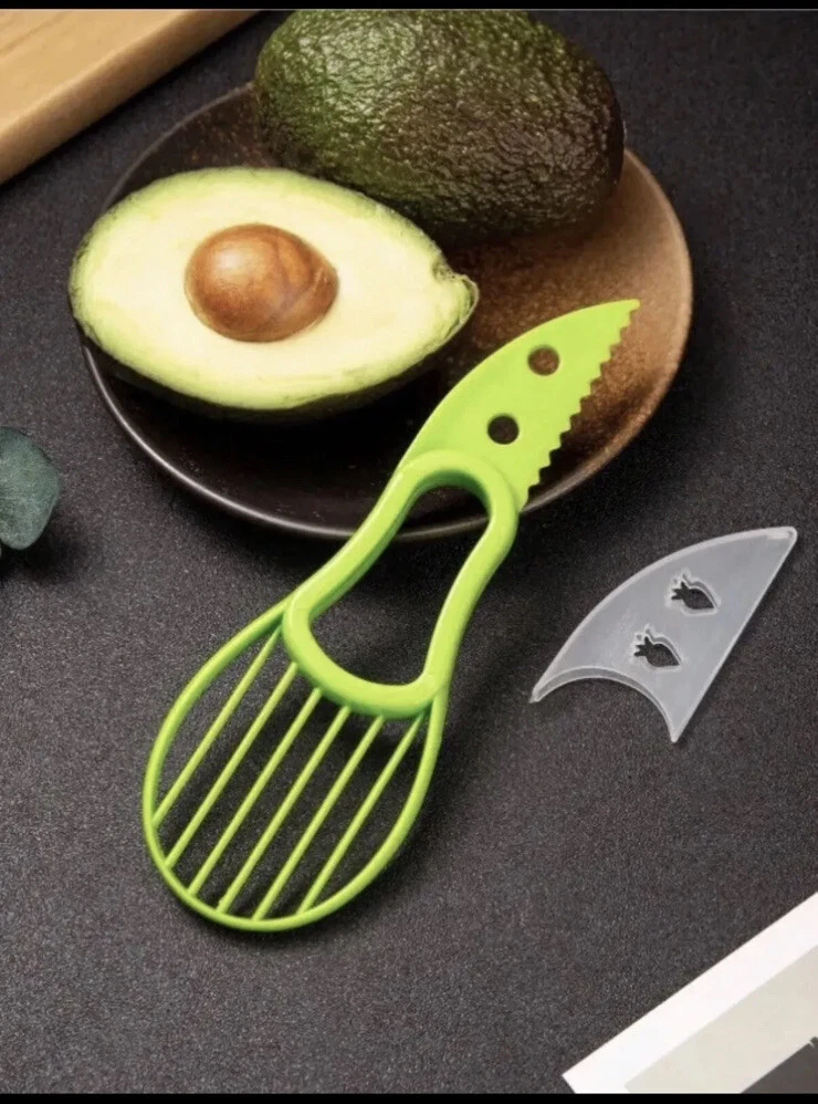 (25) BULK 3in1 Avocado Cutter Slicer Kitchen Tool Fruit Peeler Separator Corer
Opens in a new window