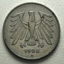 1988 Germany 5 Mark D