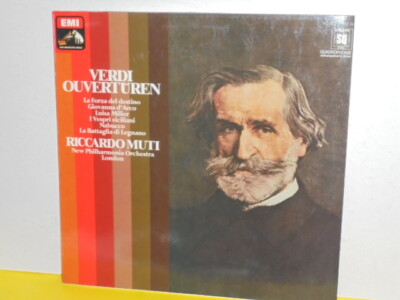 LP - VERDI - OUVERTÜREN - LA FORZA DEL DESTINO, GIOVANNA D'ARCO, LUISA MILLER...