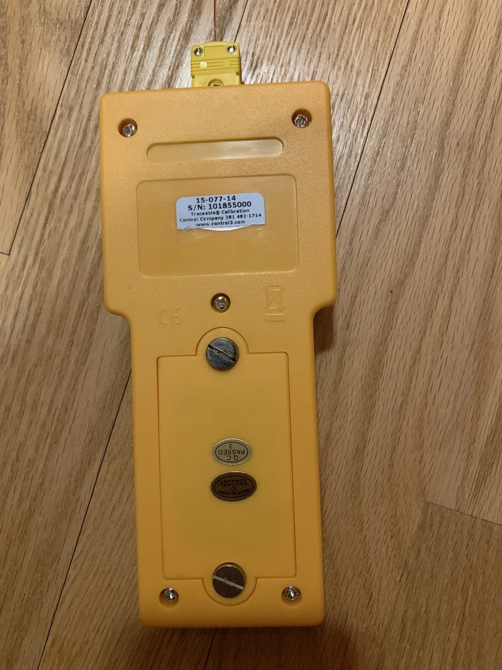 Fisher Scientific Thermocouple Traceable Total-Range(-328F ~2498F) - Image 3 of 4