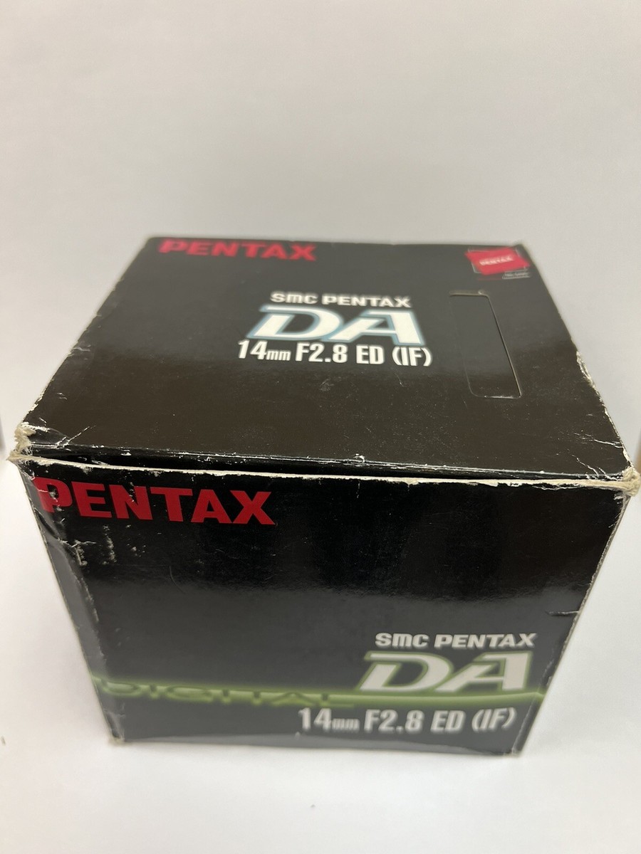 PENTAX SMC DA 14mm f/2.8 ED ( IF ) for K Mount APS-C PENTAX SMC DA 14mm f/2.8 ED ( IF ) for K Mount APS-C