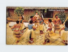 Postal Bailarines de Tonga en el Centro Cultural Polinesio Hawaii EE. UU.