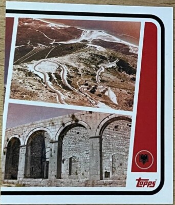 TOPPS EURO EM 2024 Einzelsticker ALB P2 SEHENSWÜRDIGKEIT Landmark #2/2