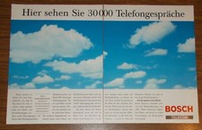 Seltene Werbung BOSCH Telecom Richtfunksystem Bosch-ANT 1995