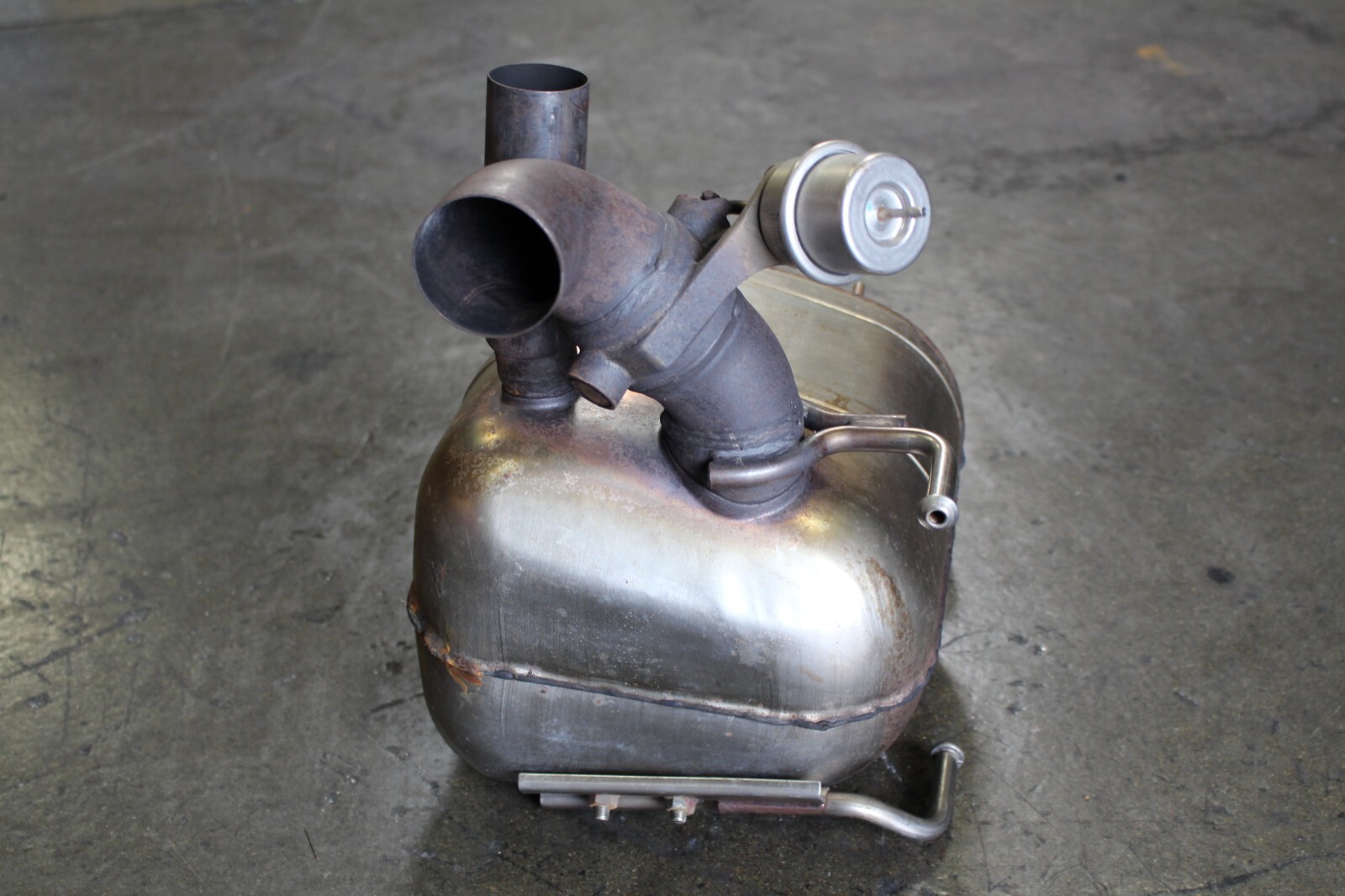 Ferrari 458 Italia, Spider, RH, Right, Rear Muffler, Used, P/N 274957