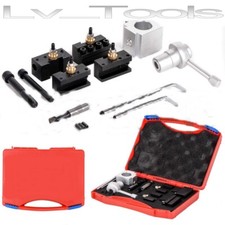 TORRETTA PER TORNIO PORTAUTENSILI UNIVERSALE 8-10 mm CAMBIO RAPIDO 