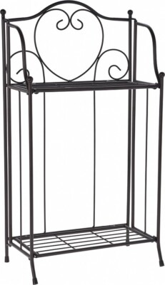 Gartenregal Klappregal Pflanzenregal 65x34xcm Garten Metall  Blumen Dekoration