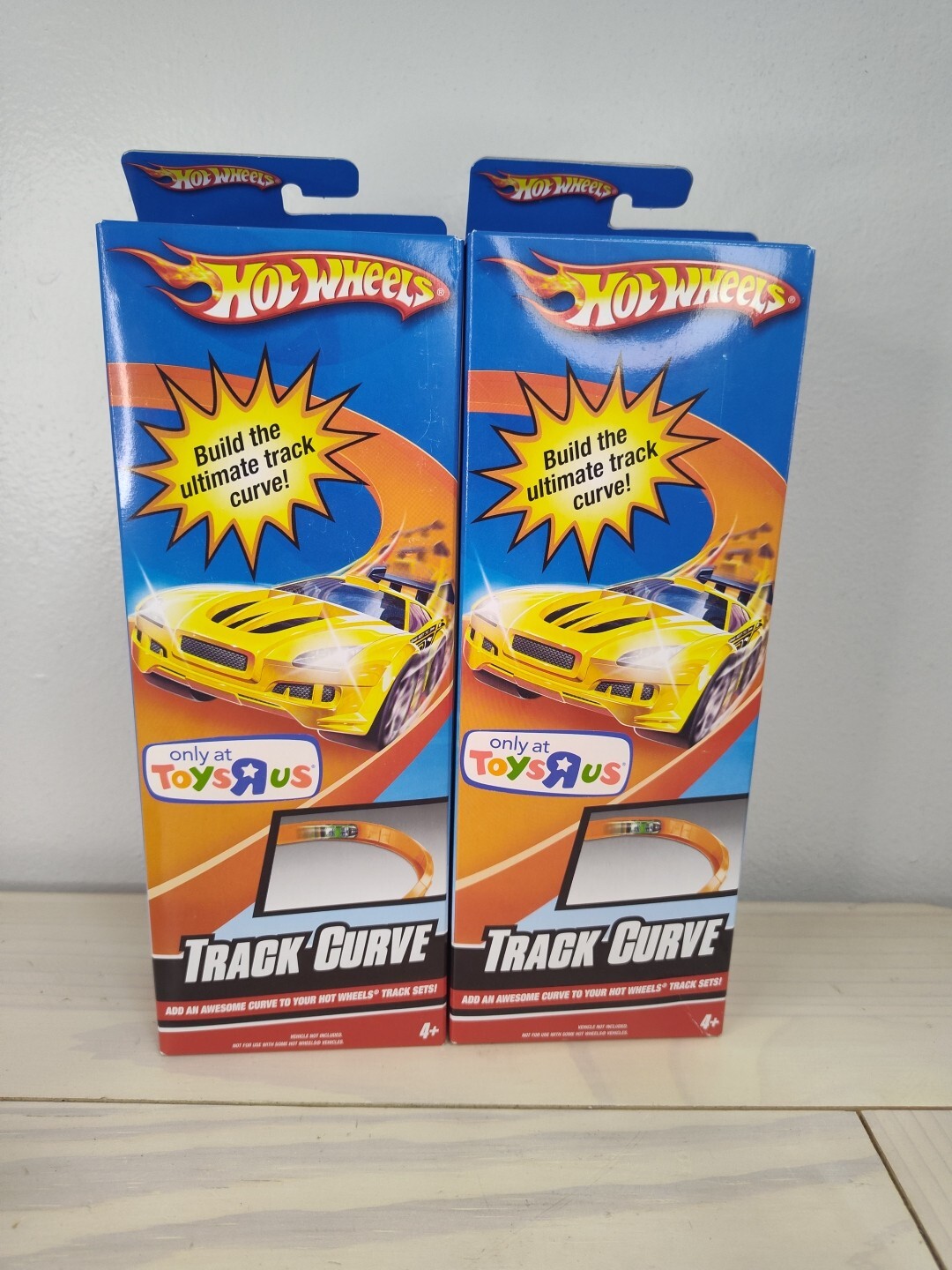 VINTAGE Hot Wheels ToysRUs Track Curve 2007 New! Set of Two Boxes eBay