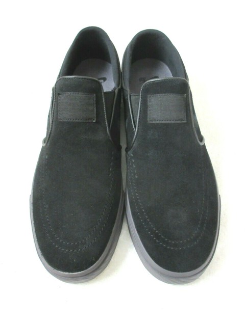nike sb janoski slip on black