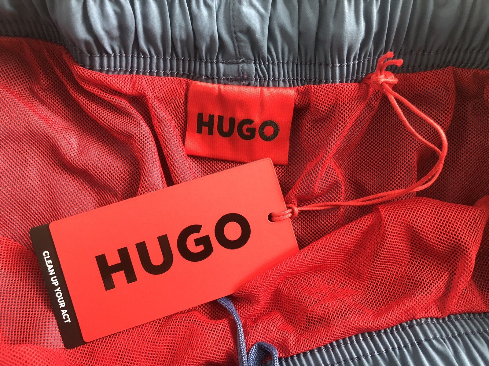 Hugo Boss Swim Shorts Blue Medium 3032 Waist New eBay