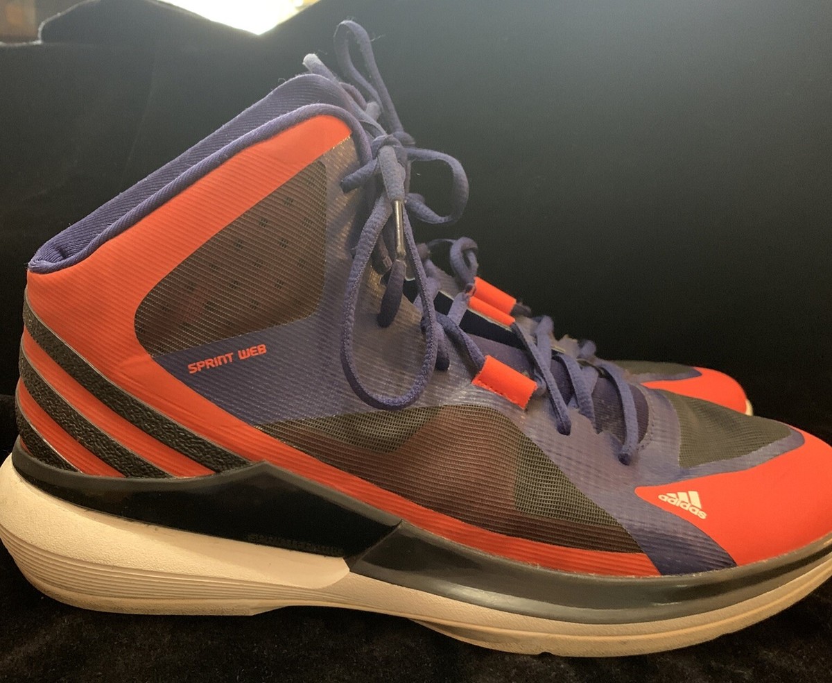 Adidas Adizero Sprint Web Mens Basketball Shoes Size