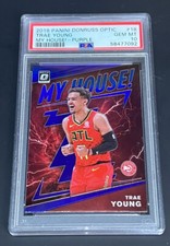 2019 Donruss Optic My House Purple #18 Trae Young PSA 10