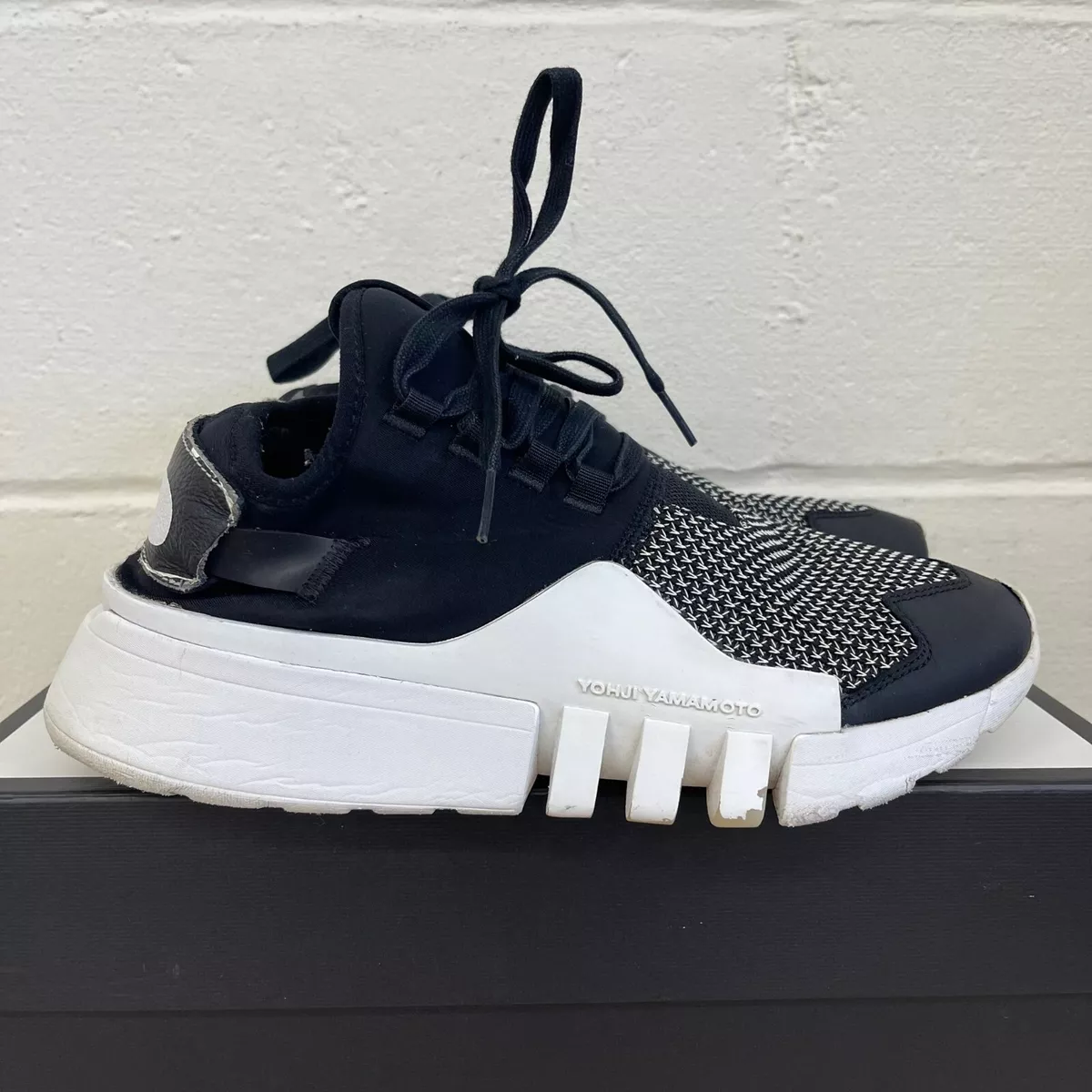 Adidas Y 3 Ayero CG3169 Yohji Yamamoto Black White Sneaker Shoes