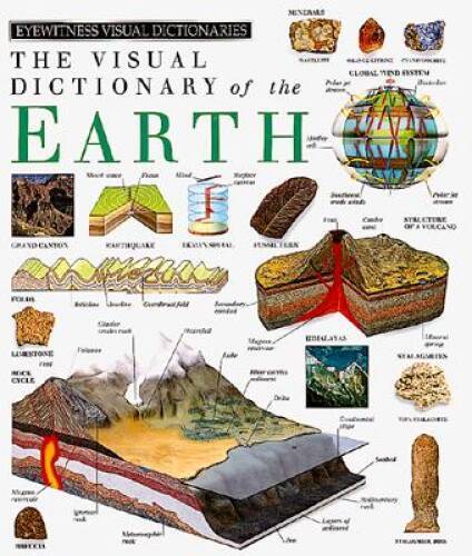 Explore Earth with DK Visual Dictionaries Hardcover – Comprehensive Guide by DK Publishing – Well-Maintained