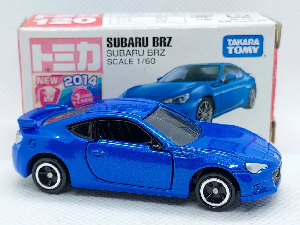 Tomica Red Box No. 120 Subaru BRZ with 2014 Japan Sticker  - Image 4 of 4