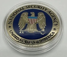 National Security Agency United States Of America Challenge Coin NSA