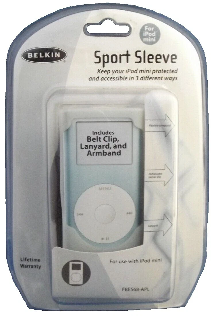 Reproductor de audio Belkin Estuches, fundas y Cubiertas Para Para iPod Mini